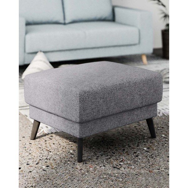 Taburetė pilkos spalvos Fynn – Ghado-image-1