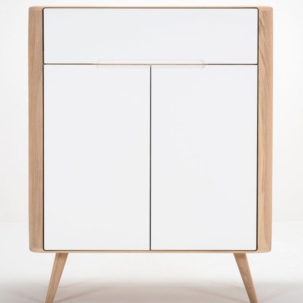 Ąžuolinė komoda Gazzda Ena One, 90 x 42 x 110 cm-image-4