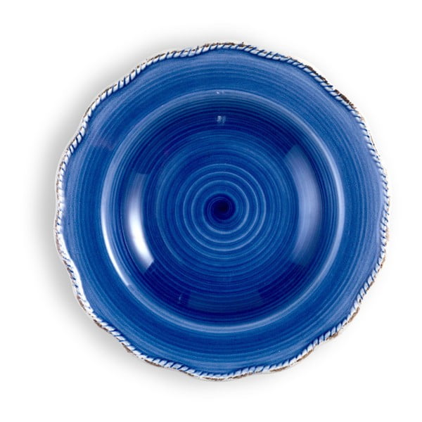 "Brandani" vidutinio dydžio mėlyna lėkštė