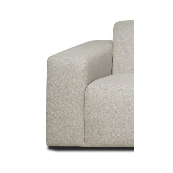 Kampinė sofa smėlio spalvos/kreminės spalvos (su dešiniuoju kampu) Roxy – Scandic-image-3