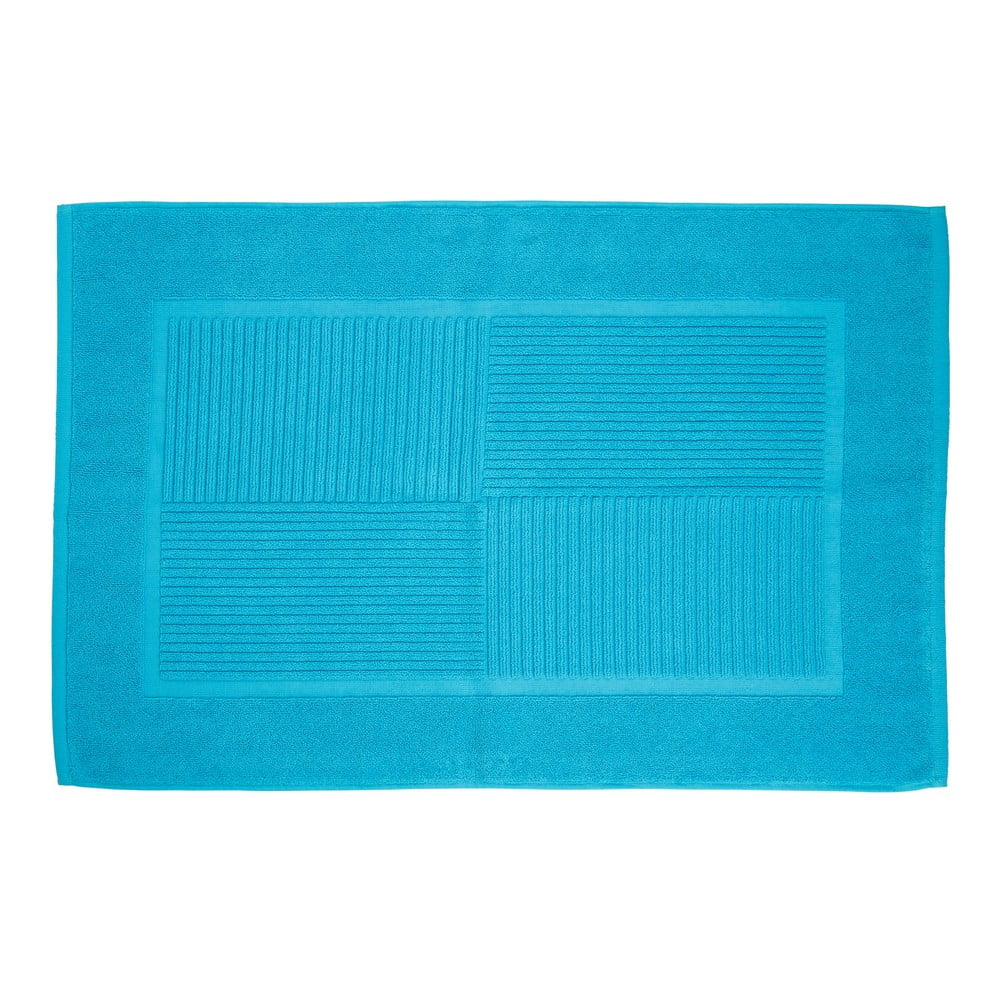 Vonios kambario kilimėlis, 80x50 cm, mėlynos spalvos