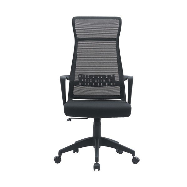 Juodos spalvos iš audinio biuro kėdė Hoboken – Yes Everyday-image-2