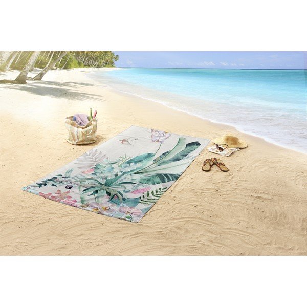 Paplūdimio rankšluostis 100x180 cm – Good Morning-image-1