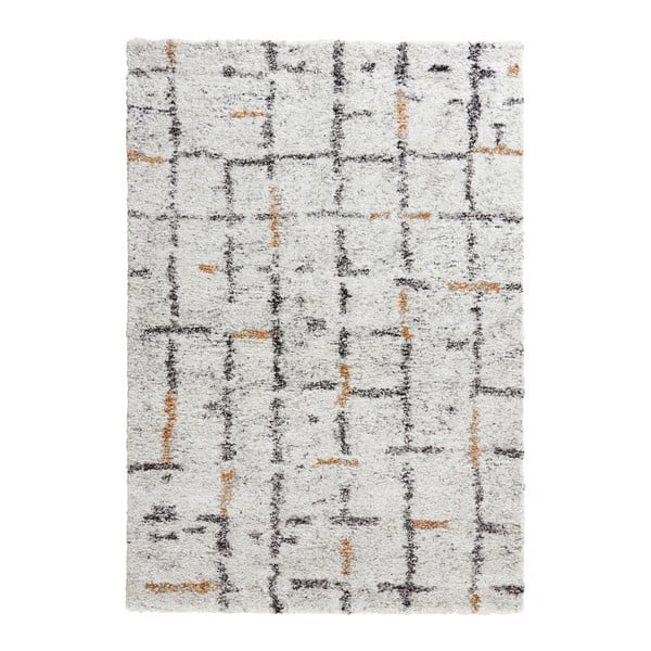 Kreminės spalvos kilimas Mint Rugs Grid, 200 x 290 cm