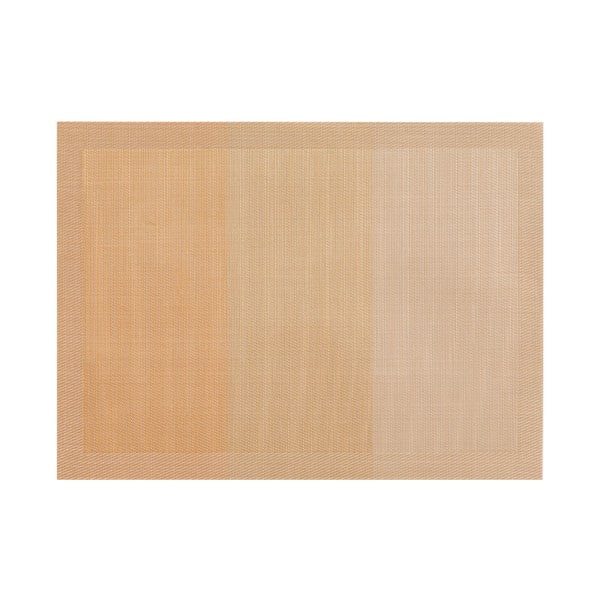 Tiseco Home Studio Žakardinis rudas kilimėlis, 45 x 33 cm