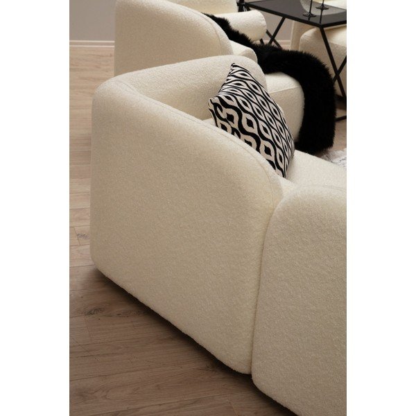 Sofa kreminės spalvos 228 cm Victoria – Artie-image-1