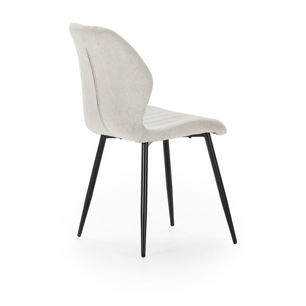 Valgomojo kėdės kreminės spalvos 4 vnt. Milu – Marckeric-image-4