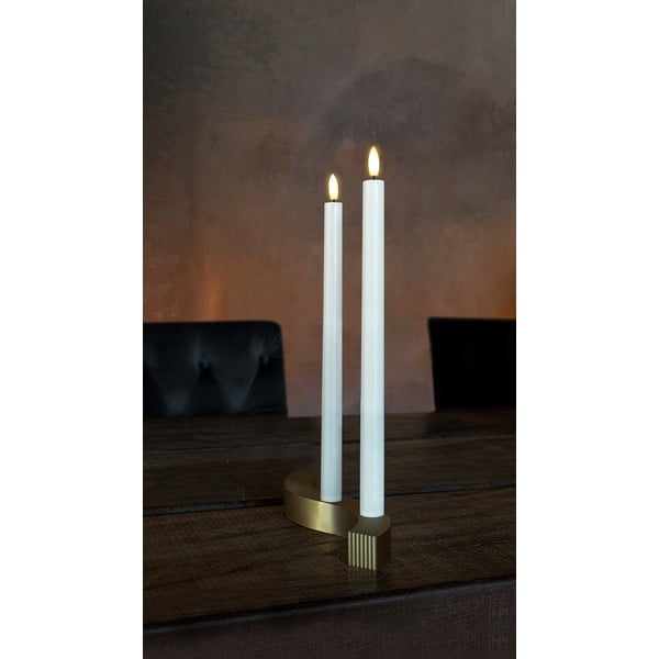 LED žvakės 2 vnt. (aukštis 35 cm) Sille Tall Rechargeable – Sirius-image-1