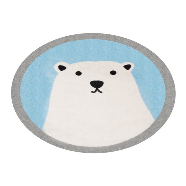 Vaikiškas kilimas Zala Living Ice Polar Bear, ⌀ 100 cm-image-1
