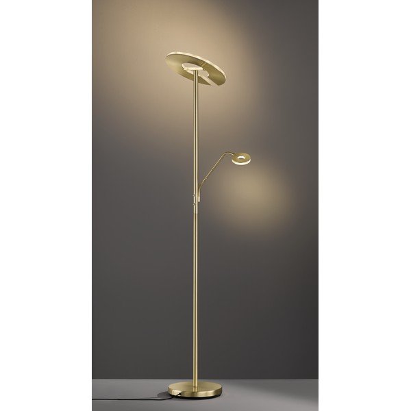 Pastatomas šviestuvas auksinės spalvos LED su pritemdymo funkcija (aukštis 180 cm) Dent – Fischer & Honsel-image-2