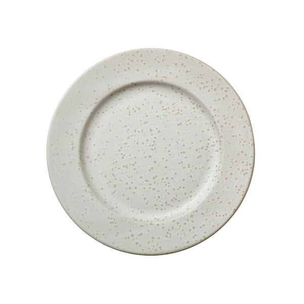Kreminės akmens masės sekli lėkštė "Bitz Basics Matte Cream", ⌀ 27 cm