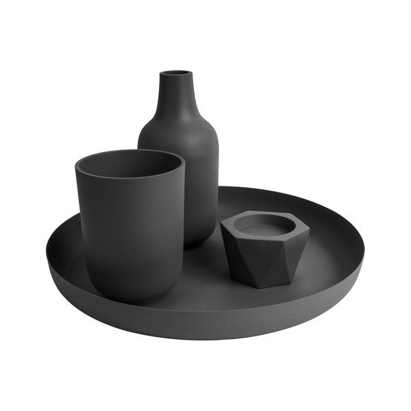 Juodos spalvos žvakidė PT LIVING Nimble, ⌀ 10 cm-image-2