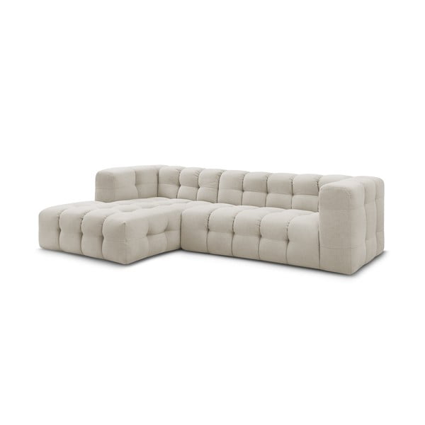 Kampinė sofa smėlio spalvos Cloud – Bobochic Paris-image-3