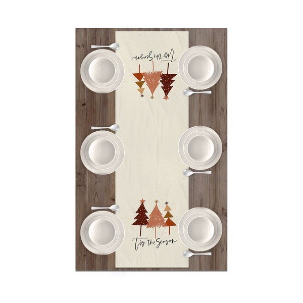 Stalo takelis su Kalėdų motyvu 40x140 cm – Kate Louise-image-2