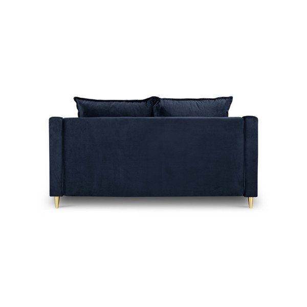 Tamsiai mėlyna sofa Mazzini Sofos Pansy, 150 cm-image-3