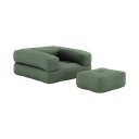 Modulinis krėslas Karup Design Cube Olive Green