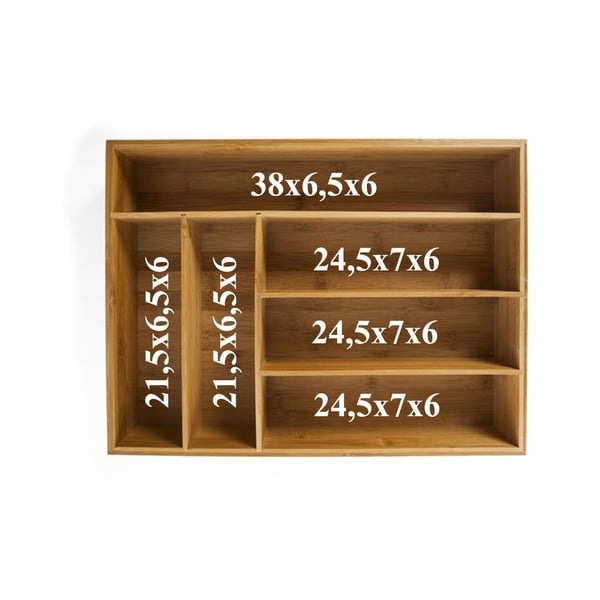 Bambukinis stalčiaus dėklas Bambum Campari-image-3