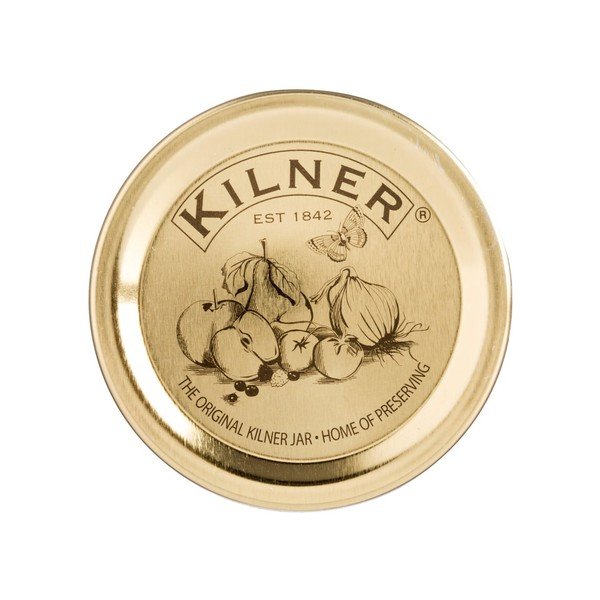 12 "Kilner" uogienių sandarinimo dangtelių rinkinys