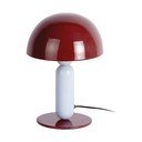 Bordo spalvos/šviesiai mėlynos spalvos iš metalo stalinis šviestuvas (aukštis 30 cm) Firenze round – Leitmotiv