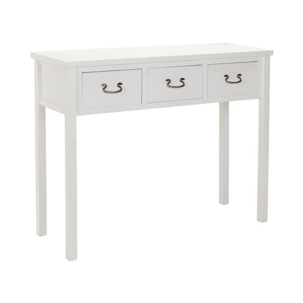 Baltas Safavieh Riley konsolinis staliukas