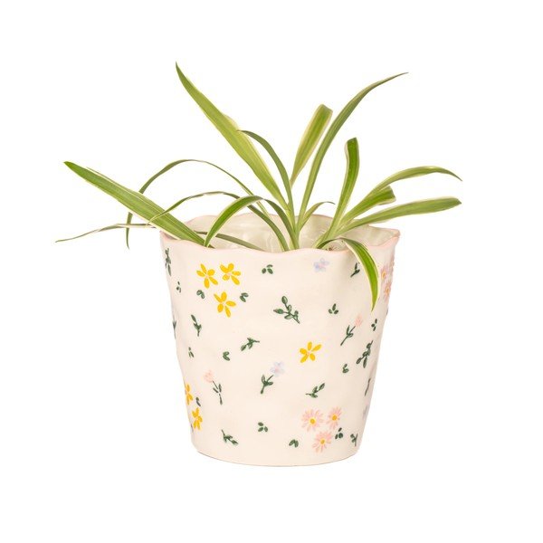 Iš molio gėlių vazono dangtelis ø 11 cm Ditsy Floral – Sass & Belle-image-3
