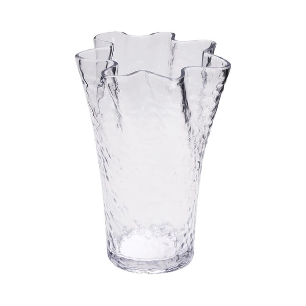 Iš stiklo  vaza (aukštis 30 cm) Ruffle – Hübsch