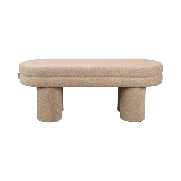 Smėlio spalvos iš boucle suolas Fern – Dutchbone