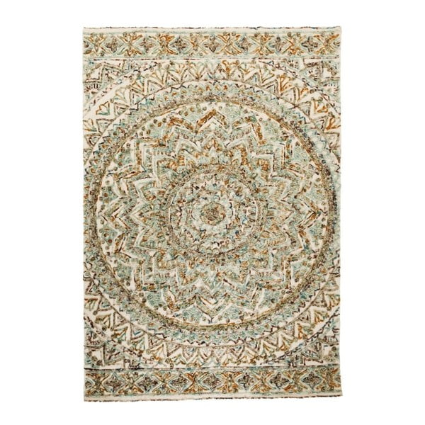 Tikros vilnos ir medvilnės kilimas "Kare Design Arabian Flower", 240 x 170 cm