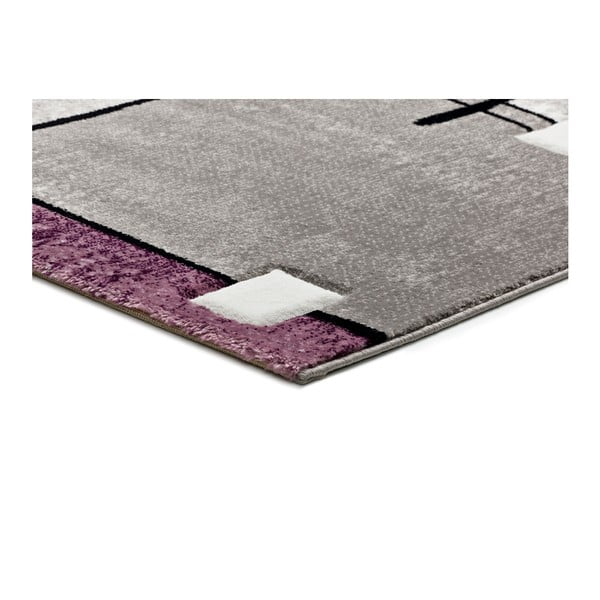 Pilkos ir violetinės spalvos kilimas Universal Detroit, 120 x 170 cm-image-2