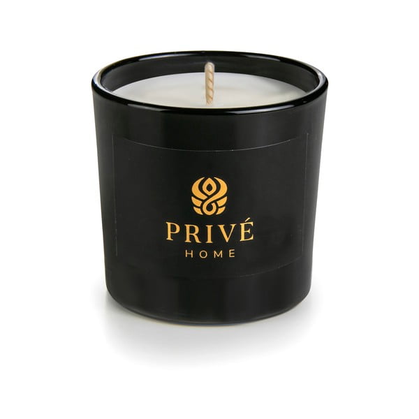 3 kvapniųjų žvakių rinkinys Privé Home Delice d'Orient/Safran-Ambre Noir/Black Wood-image-2