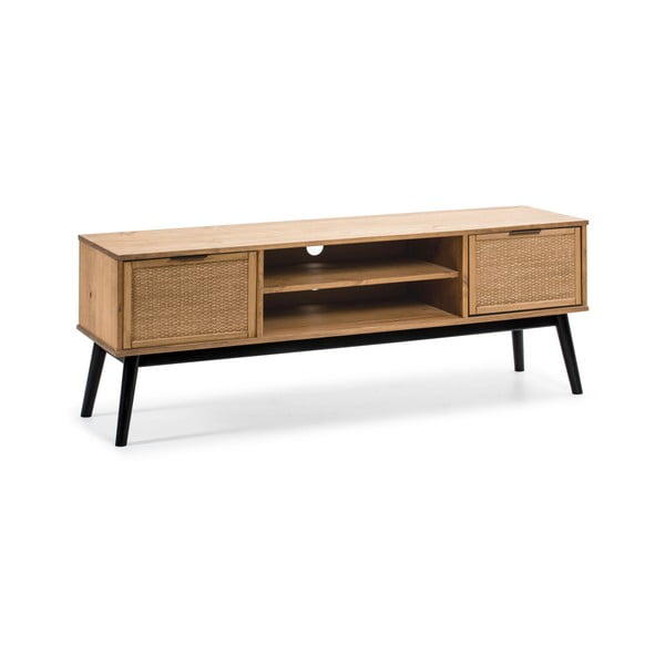 Iš pušies masyvo TV spintelė 140x52 cm Natasha – Marckeric-image-3