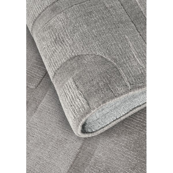 Rankų darbo iš vilnos kilimas pilkos spalvos 80x250 cm Alexis – Villeroy&Boch-image-3