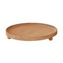 Iš medienos padėklas ø 30 cm Inka – OYOY Living Design