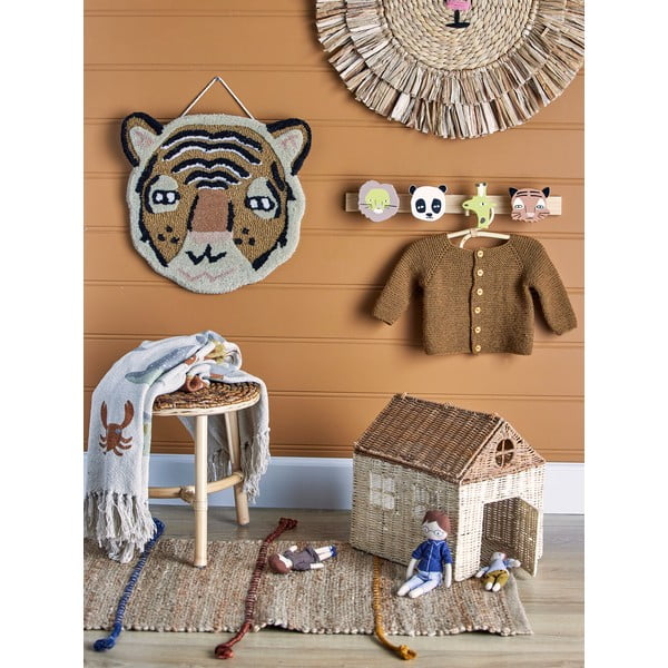 Vaikiška sieninė pakaba iš pušies medienos Sade - Bloomingville Mini-image-1