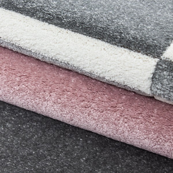 Kilimas rožinės spalvos/pilkos spalvos 80x150 cm Hawaii – Ayyildiz Carpets-image-2