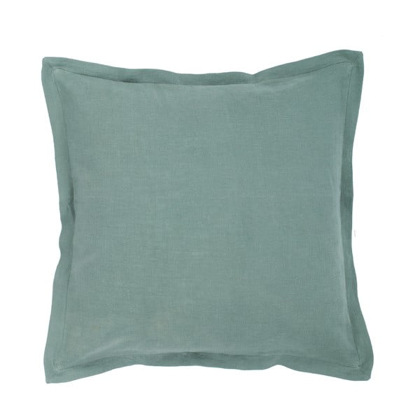 Žalia pagalvė su linu "Tiseco Home Studio", 45 x 45 cm
