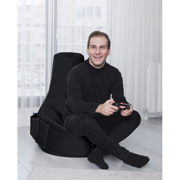 Sėdmaišis juodos spalvos EVA Sport – Floriane Garden-image-2