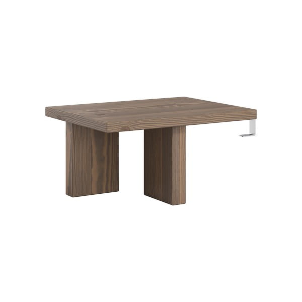 Rudos spalvos iš pušies masyvo naktinis staliukas Japan – Karup Design