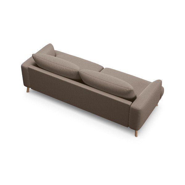 Taupe spalvos sofa 200 cm Naomi – Micadoni -image-2