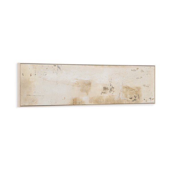 Paveikslas su rėmeliu/tapyba ant drobės 182x47 cm Silpa – Kave Home
