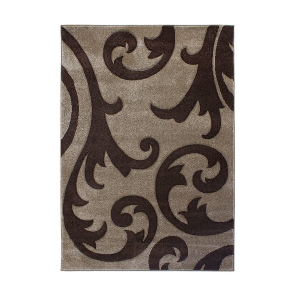 Smėlio ir rudos spalvos kilimas "Flair Rugs" kilimai "Elude Beige Brown", 120 x 170 cm