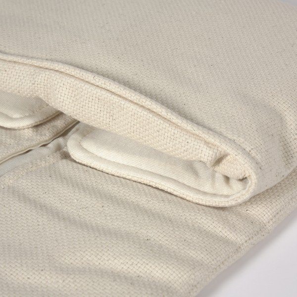 Baltas medvilninis kelioninis vystymo kilimėlis Kave Home Jeila-image-2