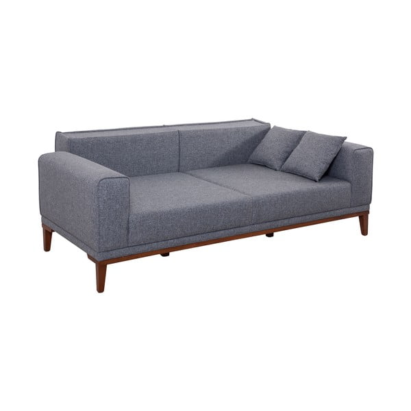 Sulankstoma sofa tamsiai pilkos spalvos 223 cm Liones – Artie-image-3