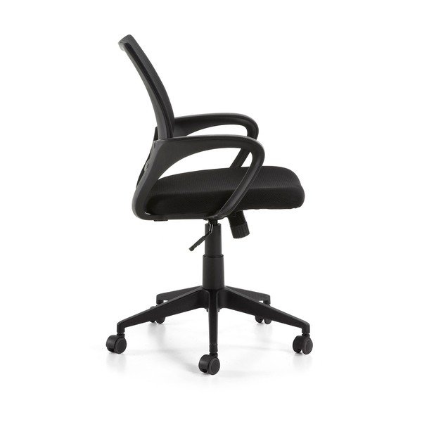 Juoda biuro kėdė Kave Home Ebor-image-2