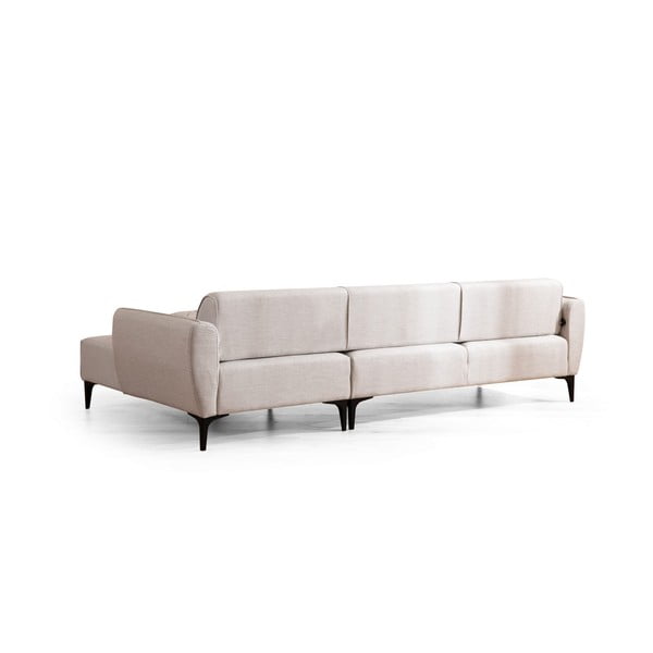 Balta kampinė sofa  Belissimo, dešinysis kampas – Balcab Home-image-3