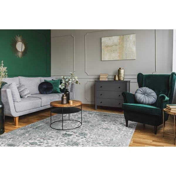 Kilimas mėtų spalvos 200x280 cm Sensi Tris – FD-image-1