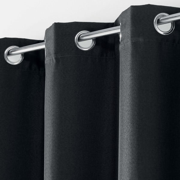 Visiškai užtemdo užuolaida antracito spalvos 135x280 cm Tissea – douceur d'intérieur-image-1