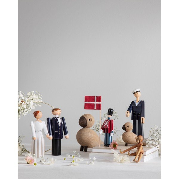 Iš medienos statulėlė Groom – Kay Bojesen Denmark-image-2
