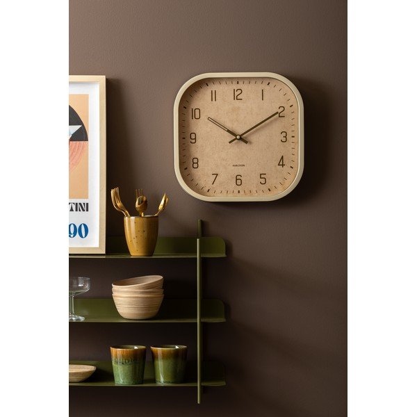 Žalios spalvos iš metalo kelių aukštų sieninė lentyna 60 cm Riqueza Tres – PT LIVING-image-3