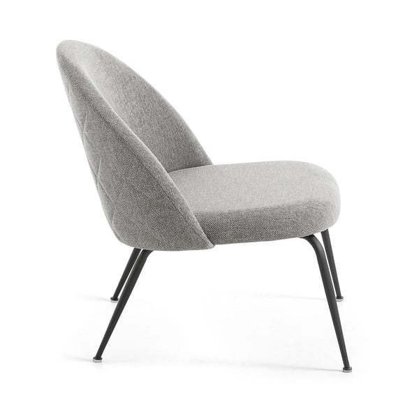 Pilkas krėslas Kave Home Mystere-image-2